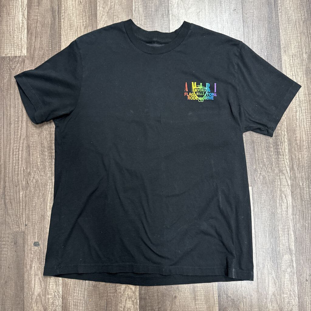 Amiri Beverly Hills horse shirt multicolor