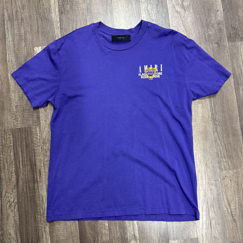 Amiri Beverly Hills shirt purple