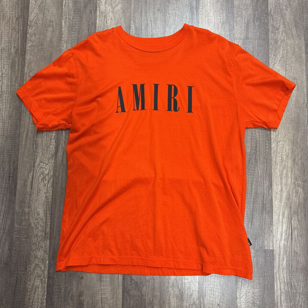 Amiri core logo shirt orange