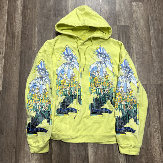 who decides war yellow hoodie
