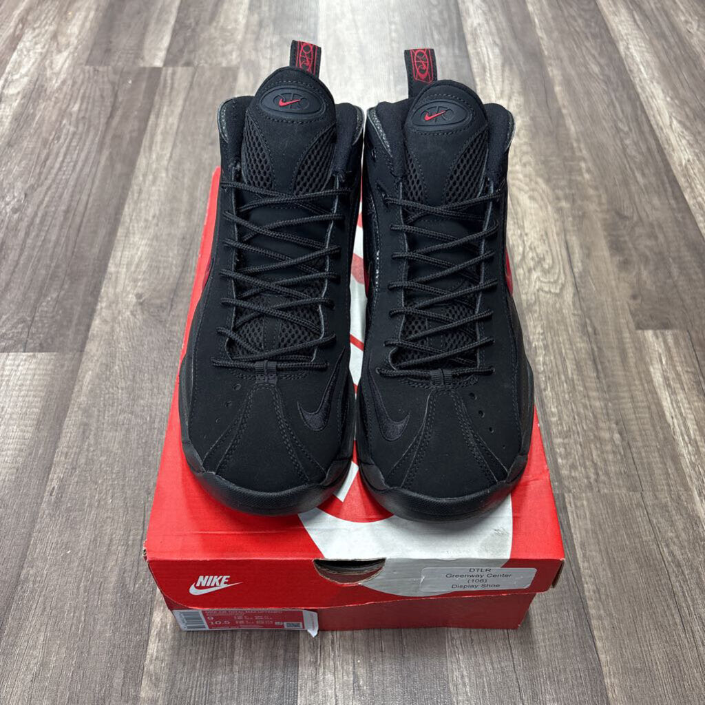 nike air max uptempo red black