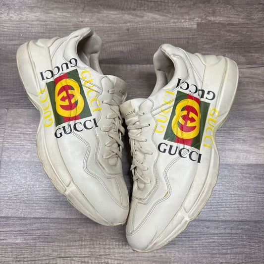 Gucci rhyton green yellow logo (NO BOX)