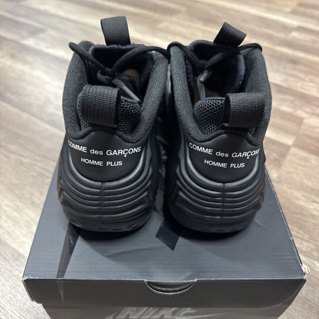 Nike foamposite x CDG Triple black