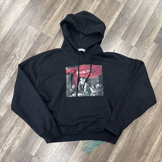 Off white renaissance hoodie back