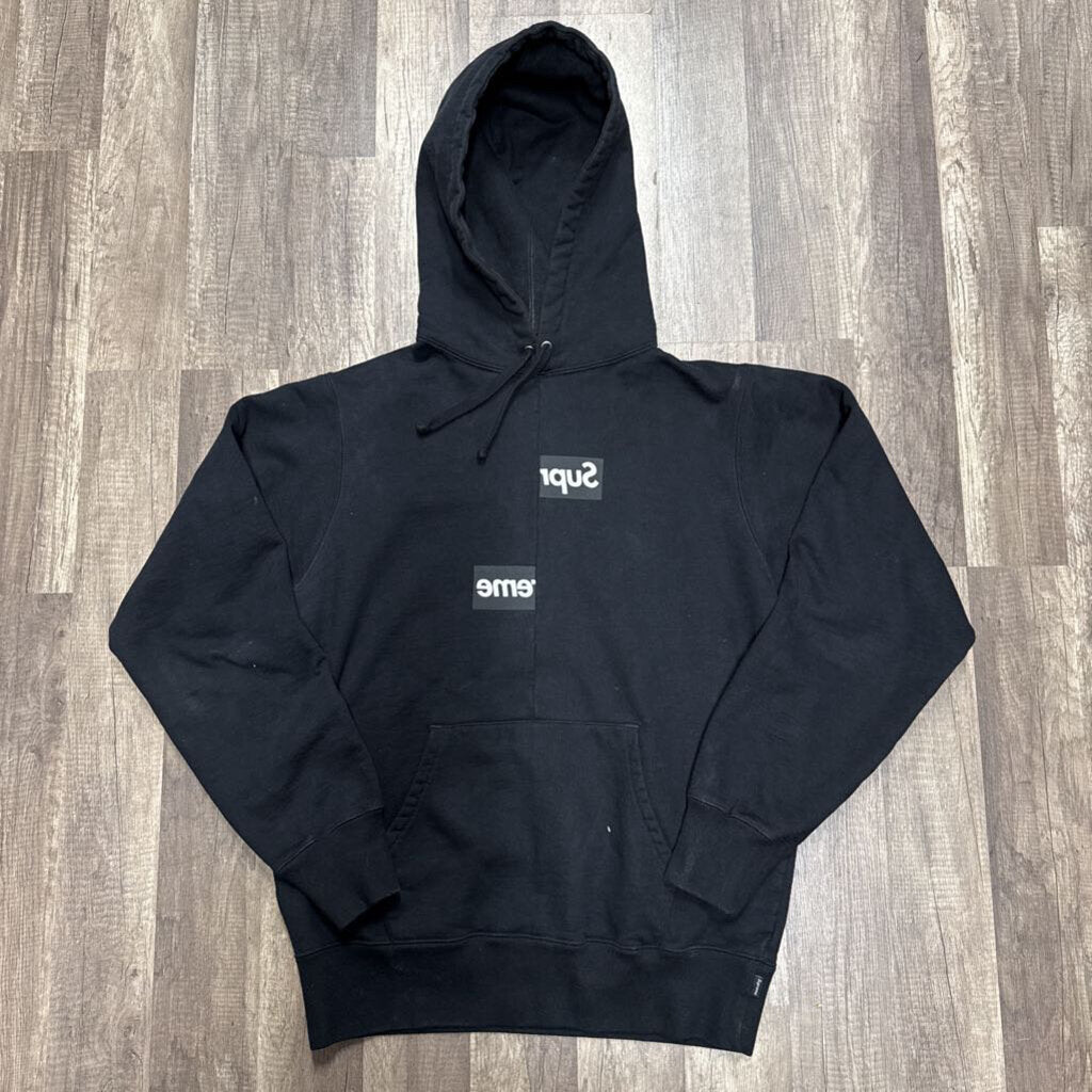Supreme commes de garçon hoodie black