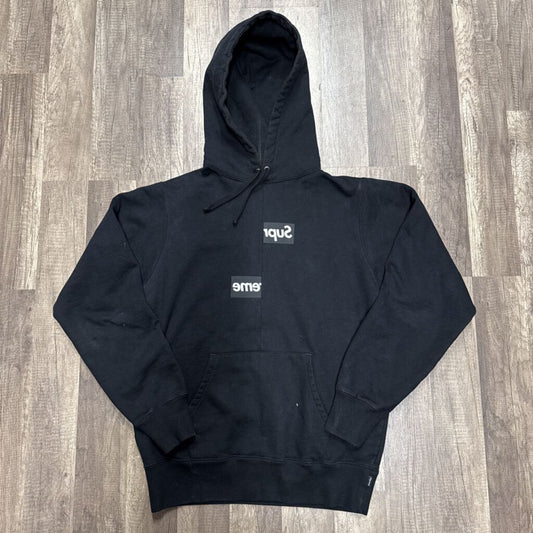 Supreme commes de garçon hoodie black