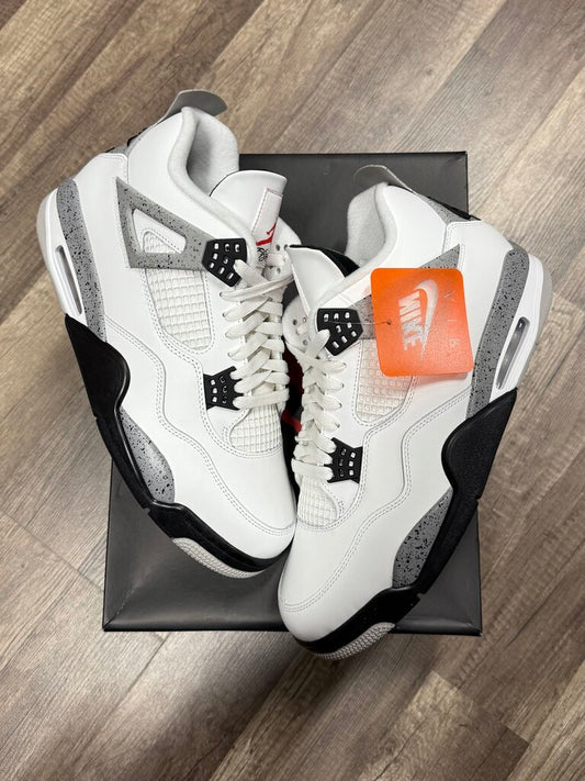 Jordan 4 White Cement