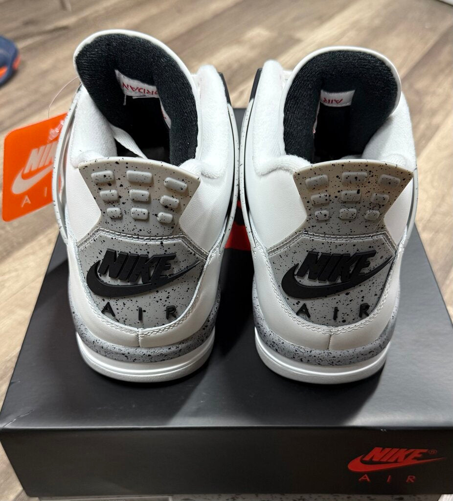 Jordan 4 White Cement