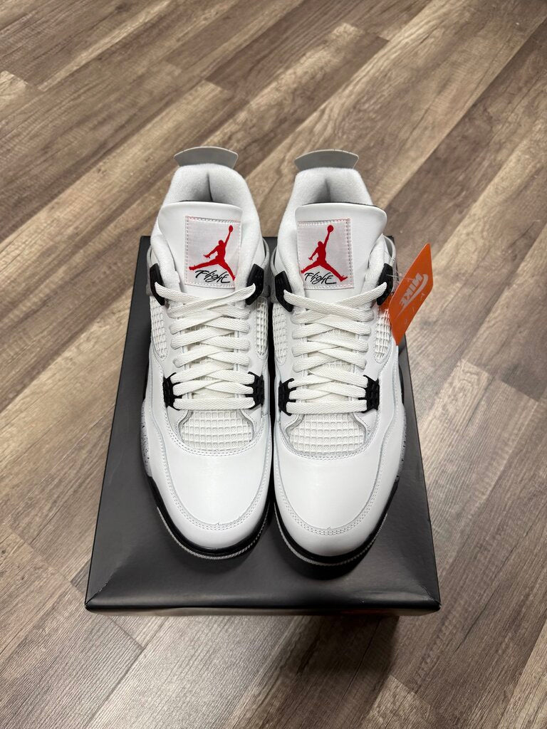 Jordan 4 White Cement