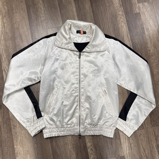 Amiri Silk Bomber Jacket White