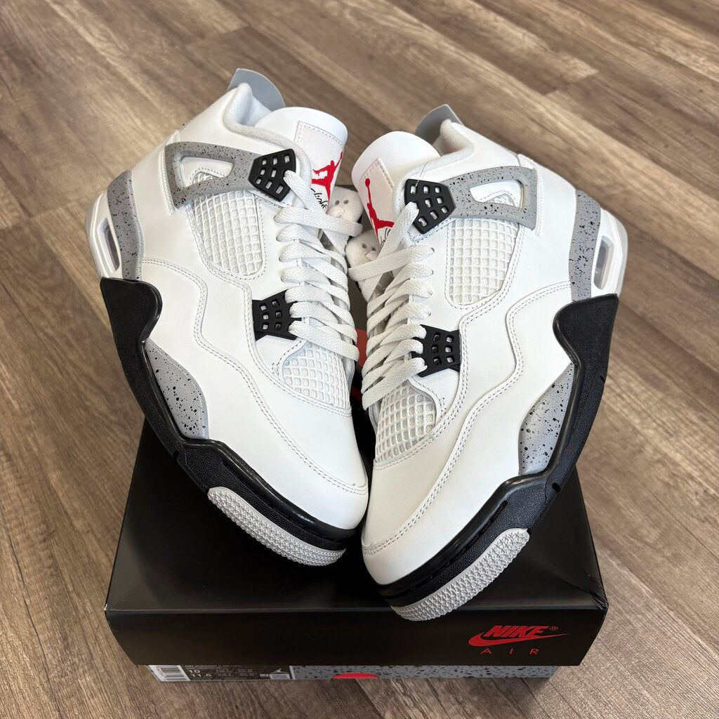 Jordan 4 white cement