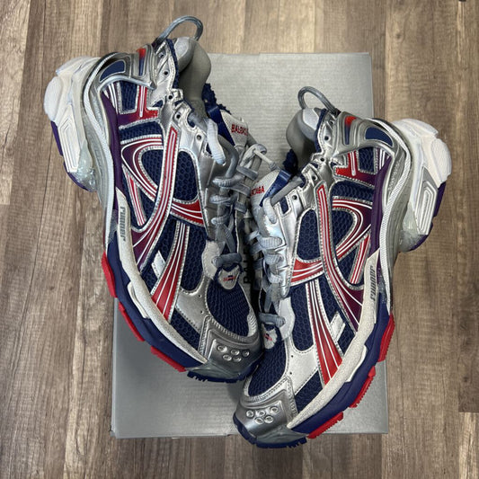 Balenciaga Runner Silver Blue Red