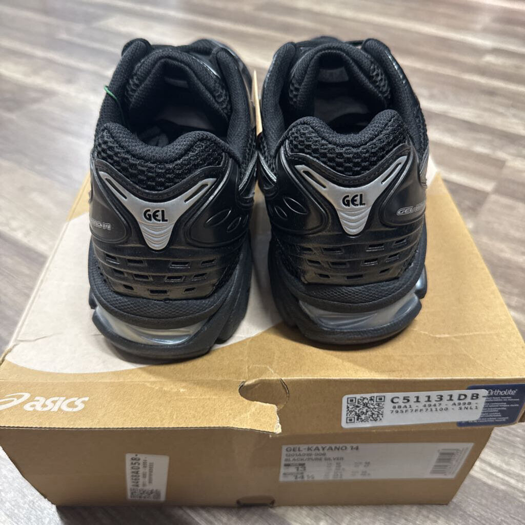 Asics gel kayano 14 black silver