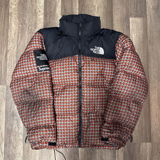 Supreme North Face Coat Red