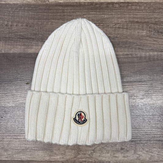 Moncler Beanie White (NEW)