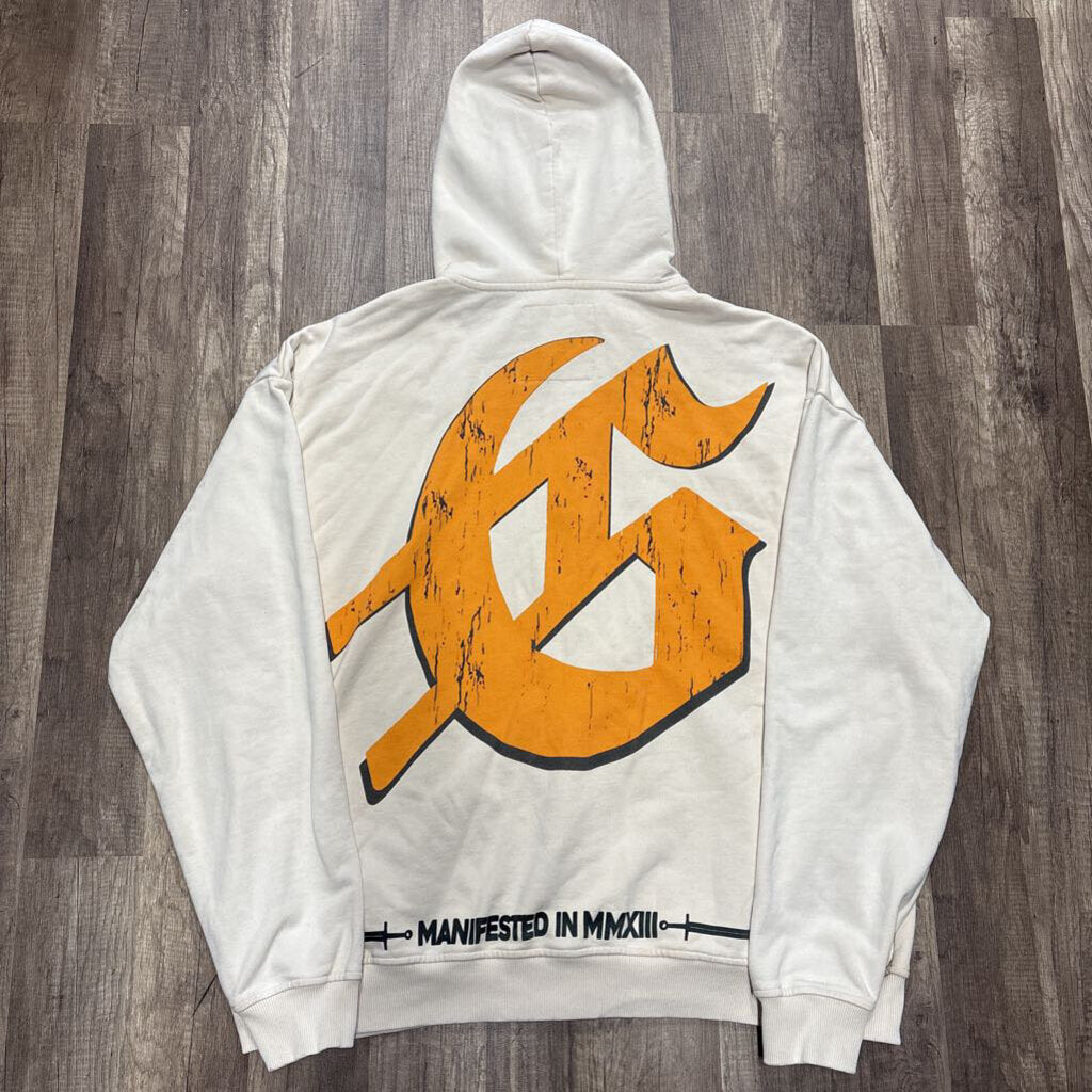 Godspeed tan Statue of Liberty hoodie