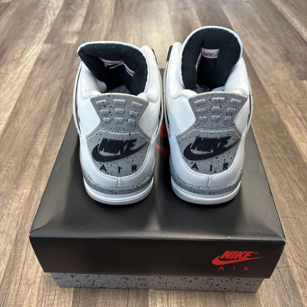 Jordan 4 white cement