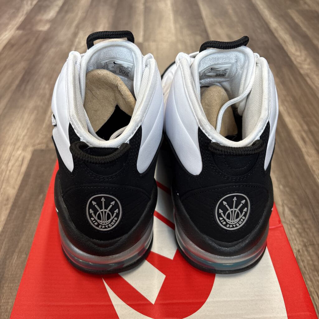 Nike uptempo white black