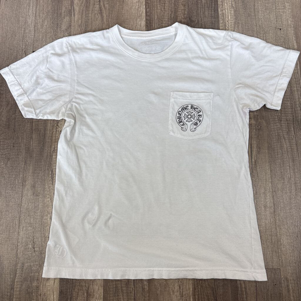 Chrome Hearts S/S White Horseshoe
