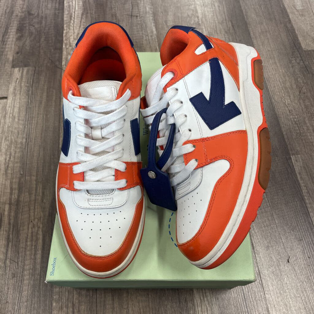Off White Out Of Office orange blue