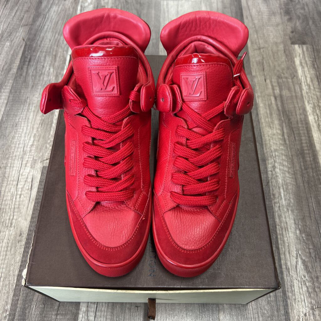 Louis Vuitton Don x Kayne West red