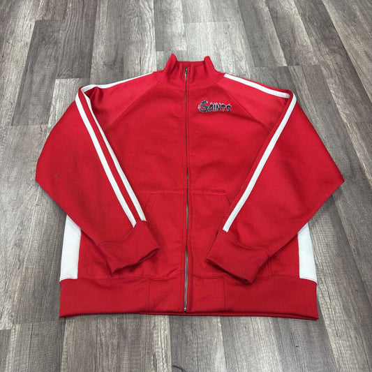 Saints Red Track Jacket