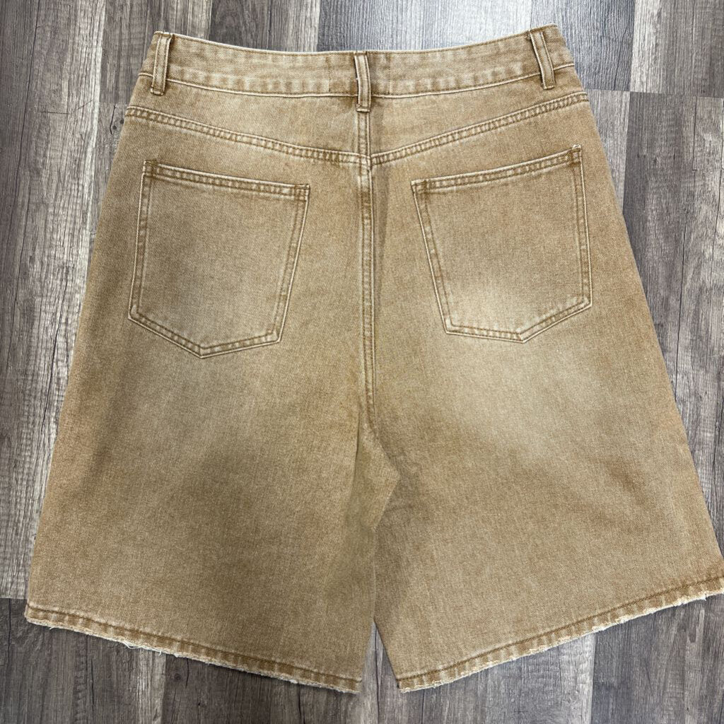 Fraternal Co Shorts Brown Studded