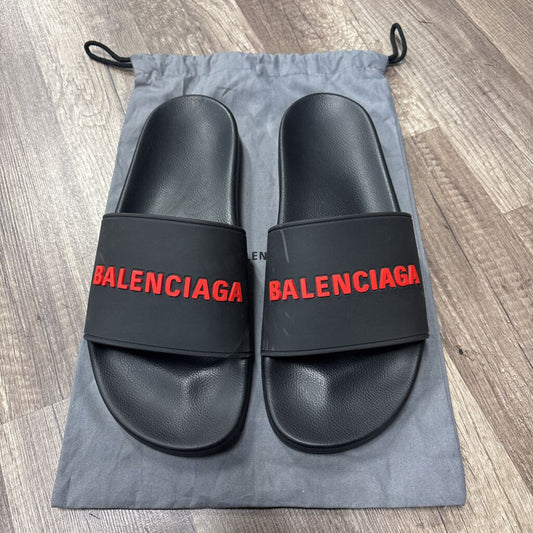 Balenciaga Slide Black Red (NO BOX)