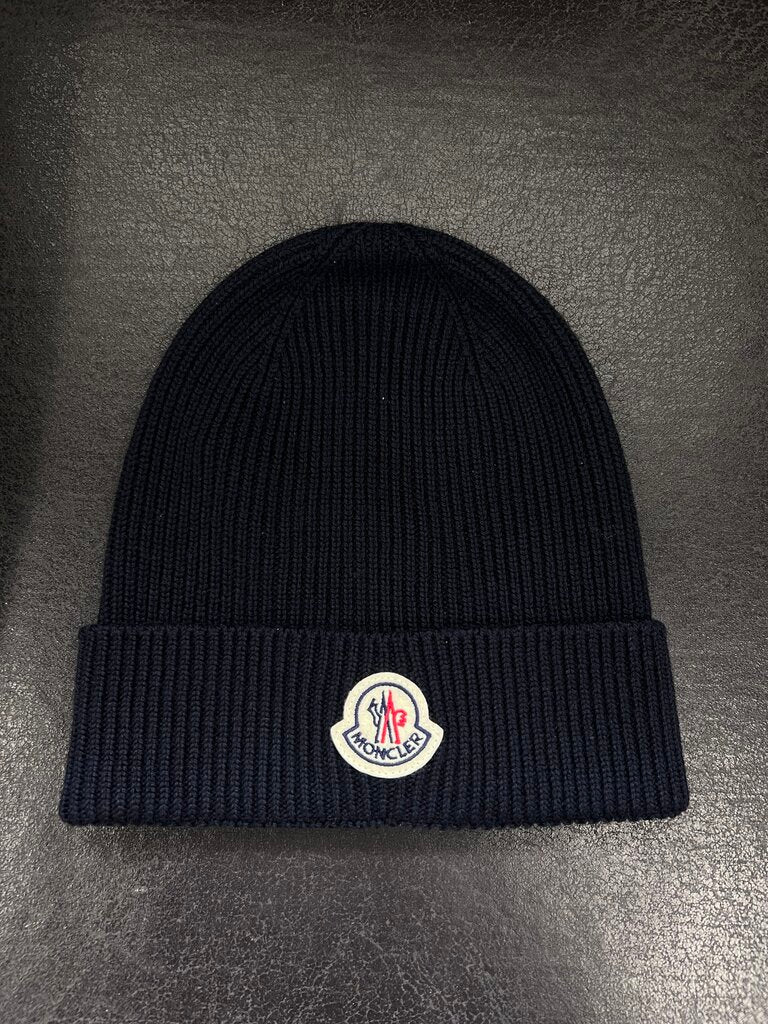 Moncler Beanie Navy Blue