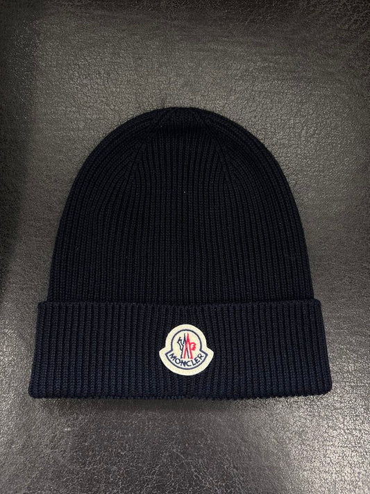 Moncler Beanie Navy Blue