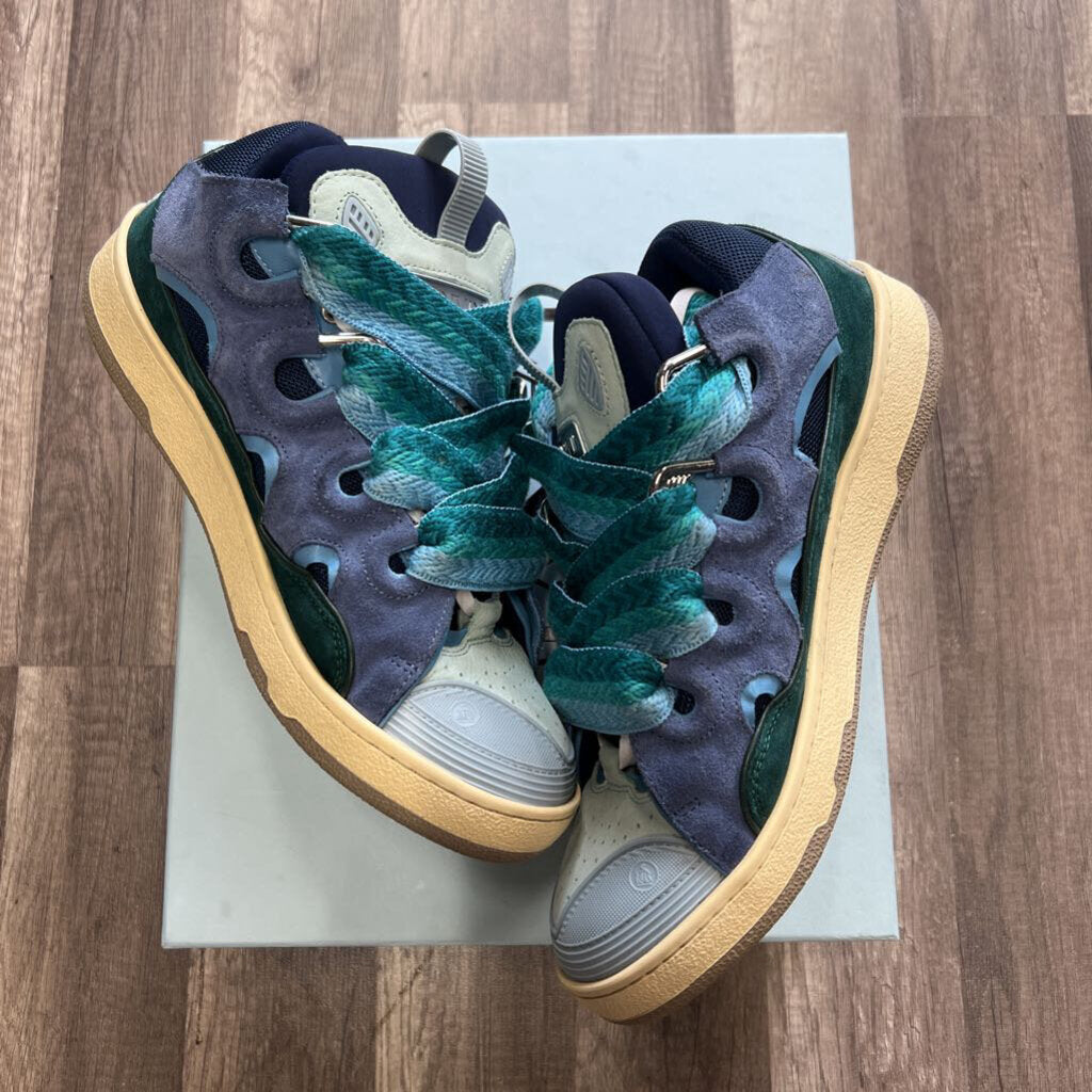 Lanvin Curb Sneaker Blue Teal
