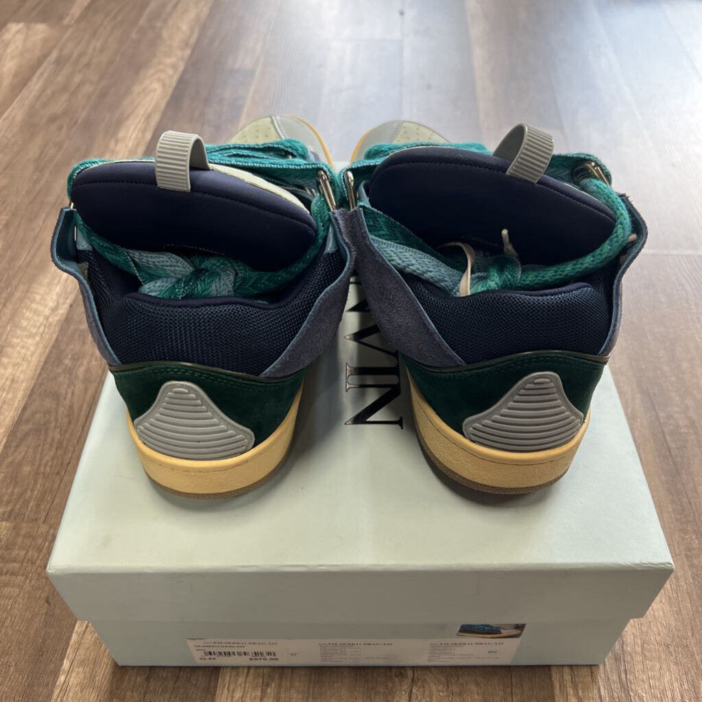 Lanvin Curb Sneaker Blue Teal