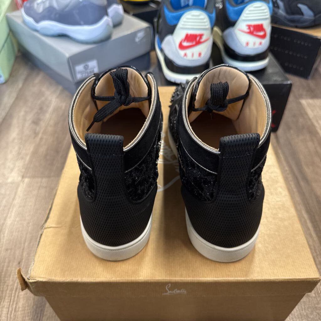 Christian Louboutin Glitter spike high