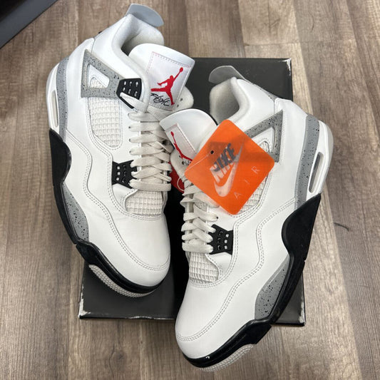 Jordan 4 White Cement