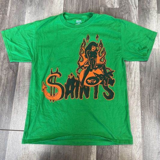 Saints Green Shirt