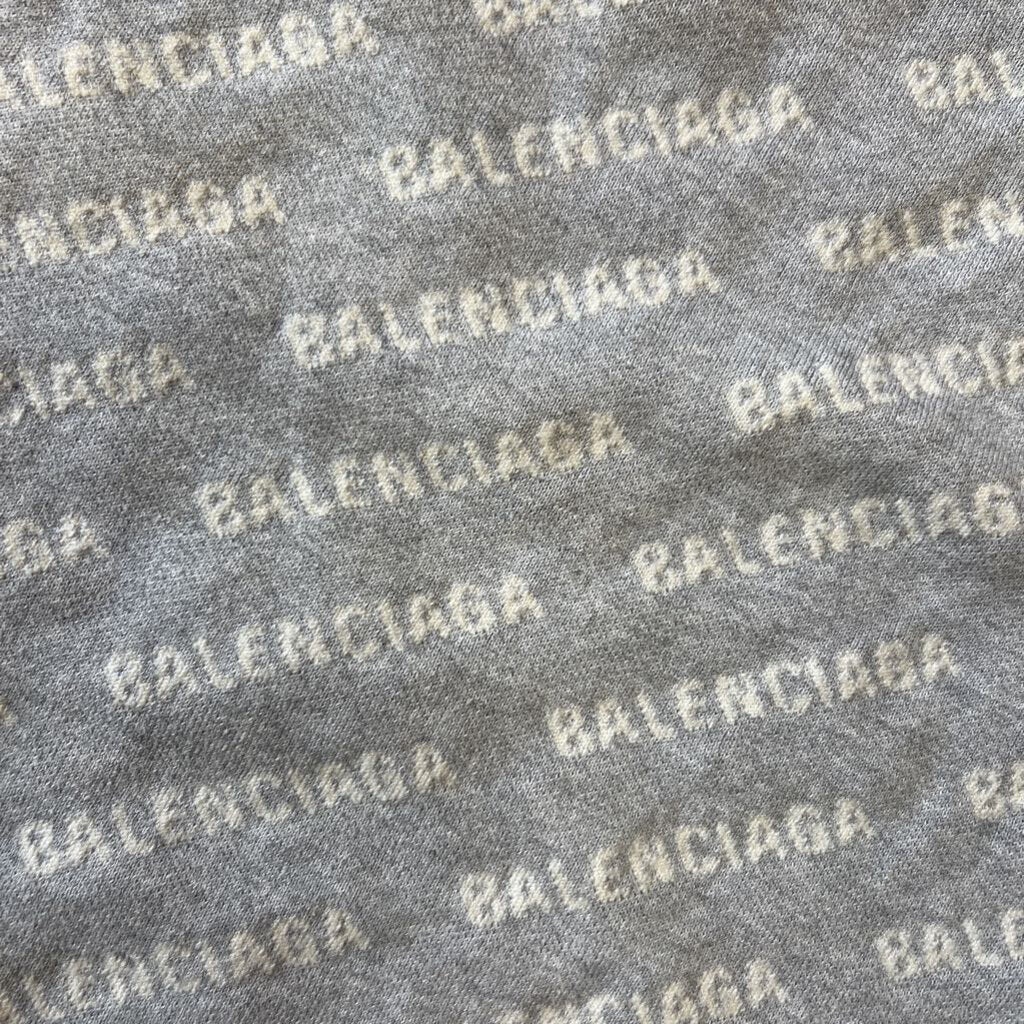 Balenciaga sweater grey logo