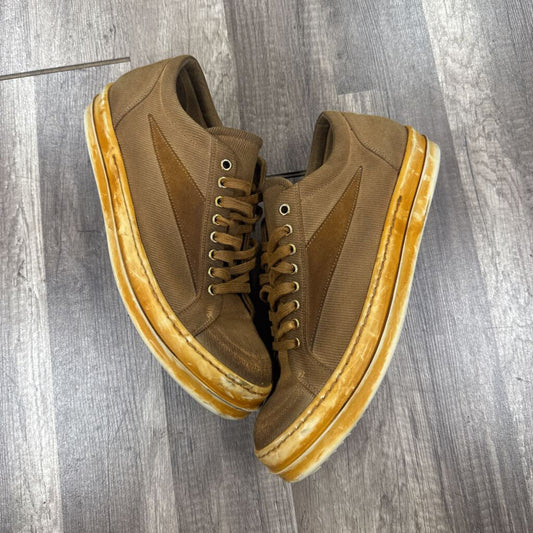 Rick Owens Vans Brown Distress