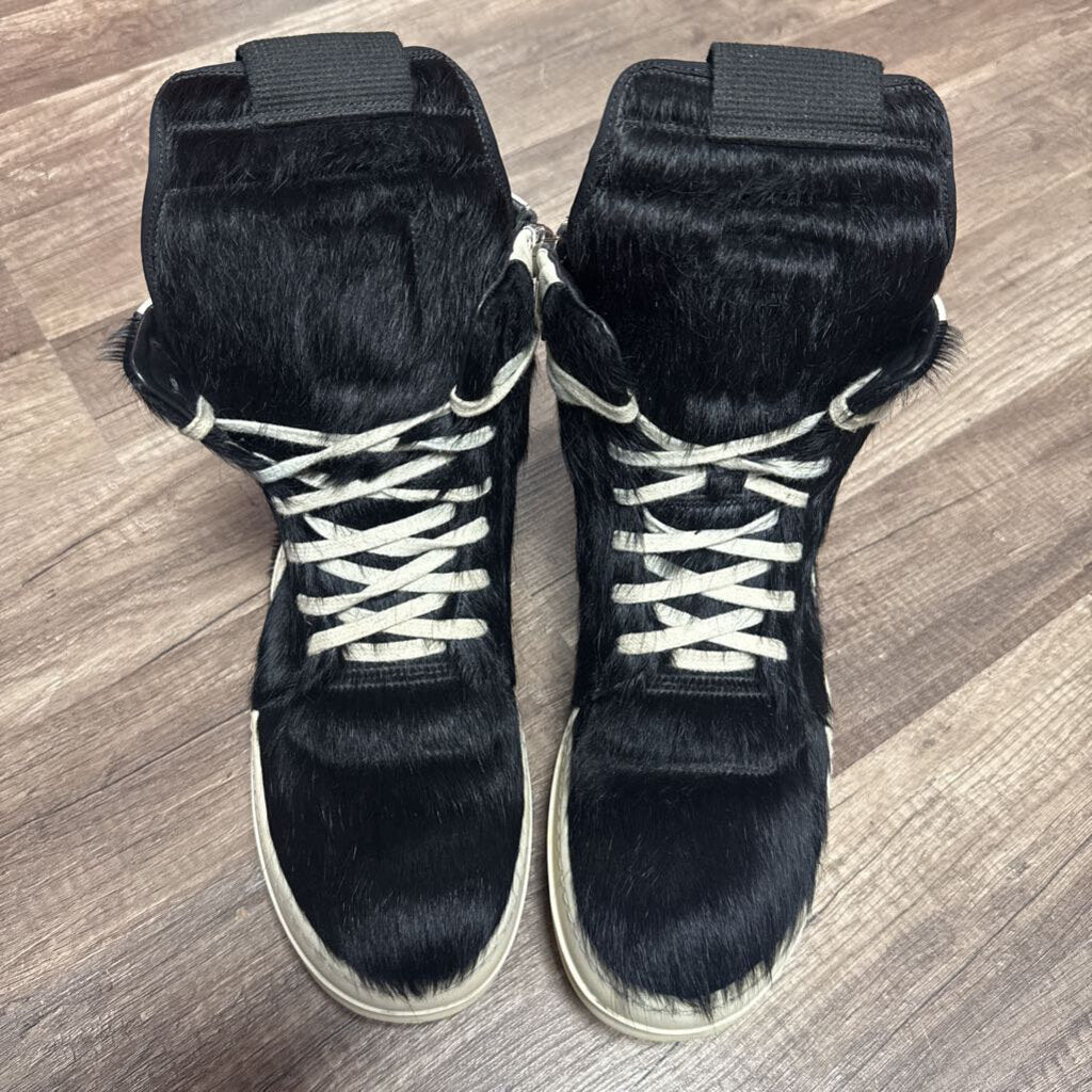 Rick Owen Geobasket black mohair