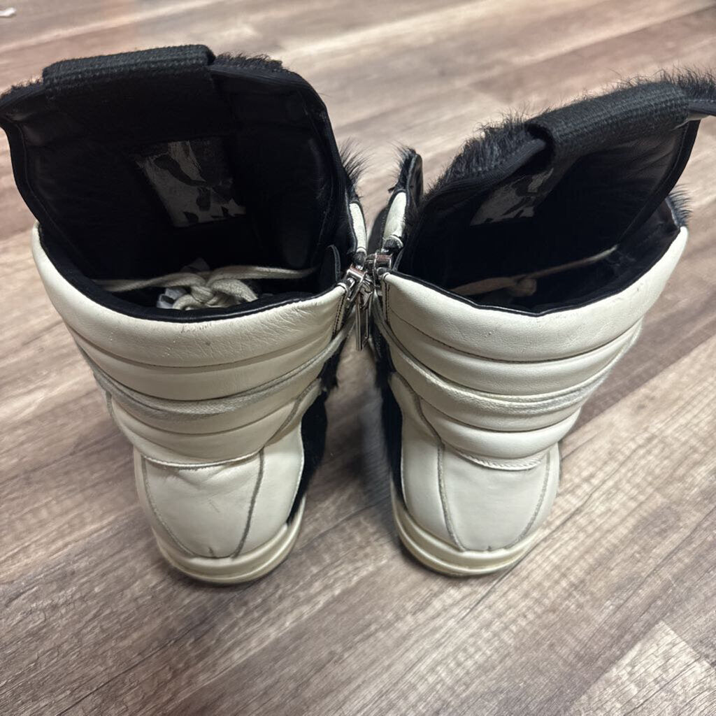 Rick Owen Geobasket black mohair