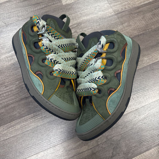 Lanvin curb sneaker green (NO BOX)