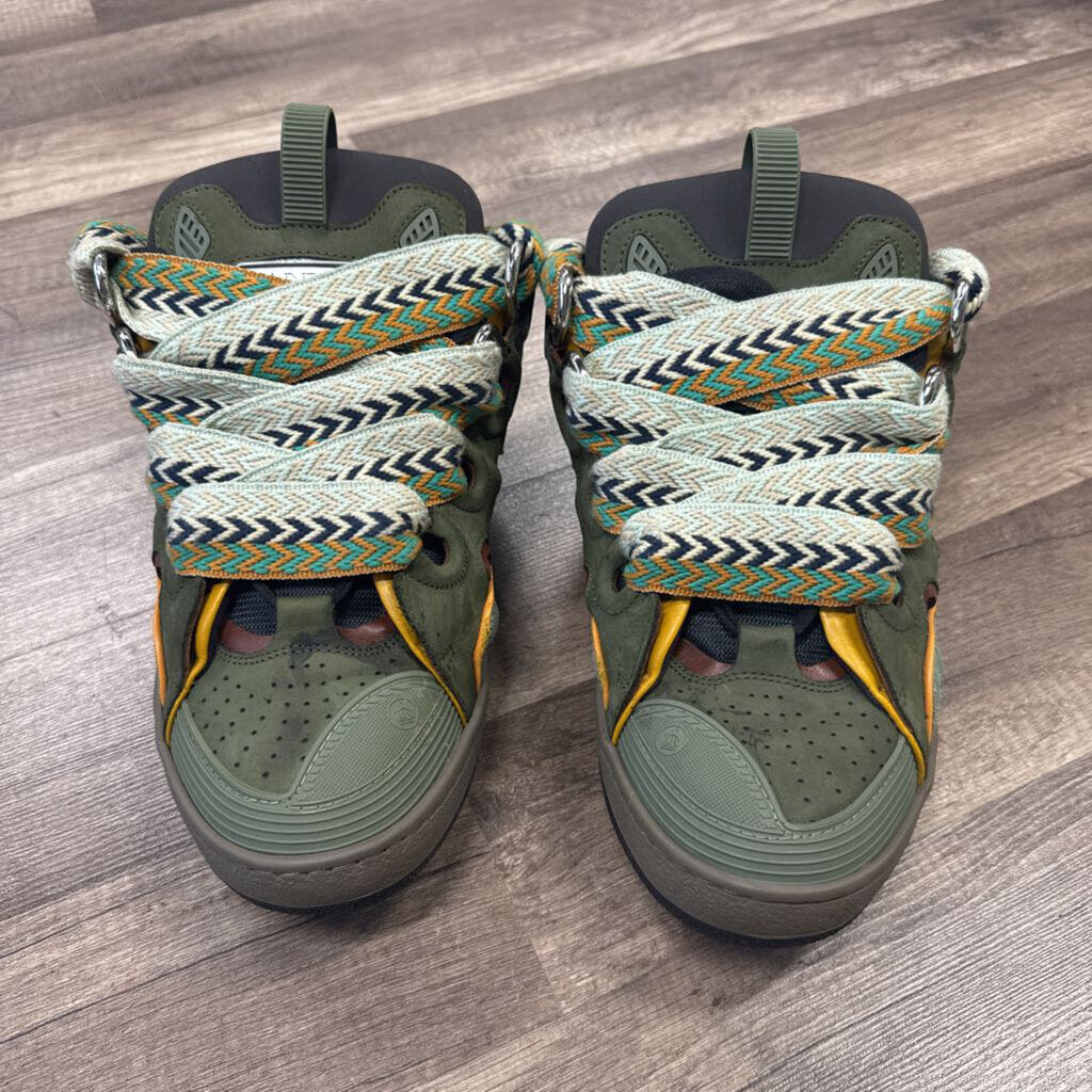Lanvin curb sneaker green (NO BOX)