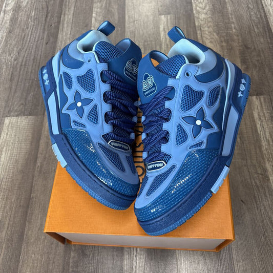 LV Louis Vuitton Skate triple blue