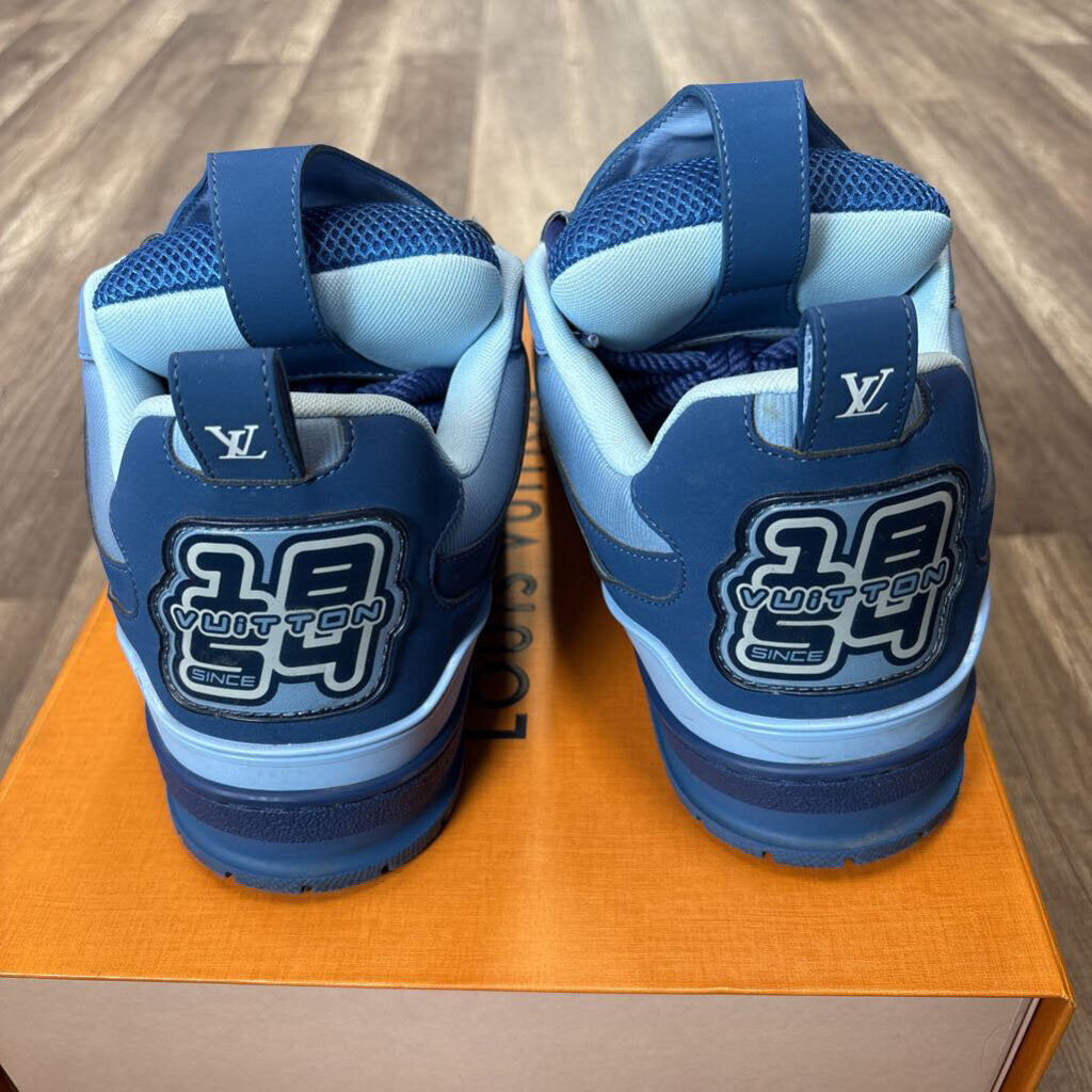 LV Louis Vuitton Skate triple blue