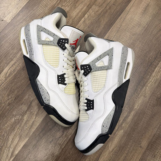 Jordan 4 white cement (NO BOX)