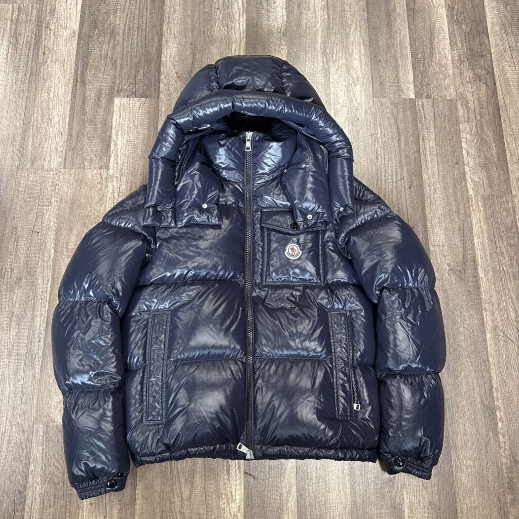 Moncler montibeliard hooded Navy red