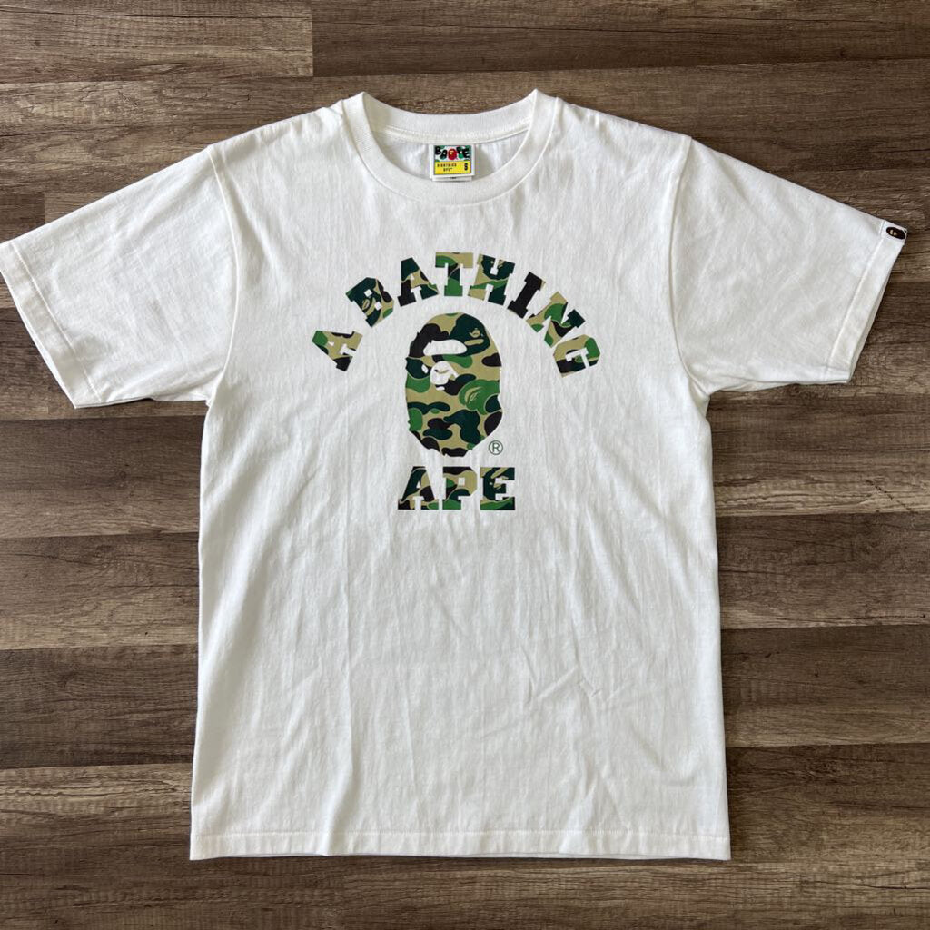 Bape White Camo Shirt