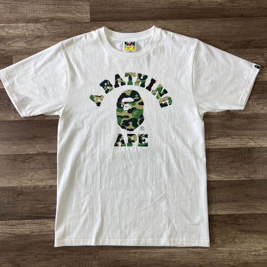 Bape White Camo Shirt
