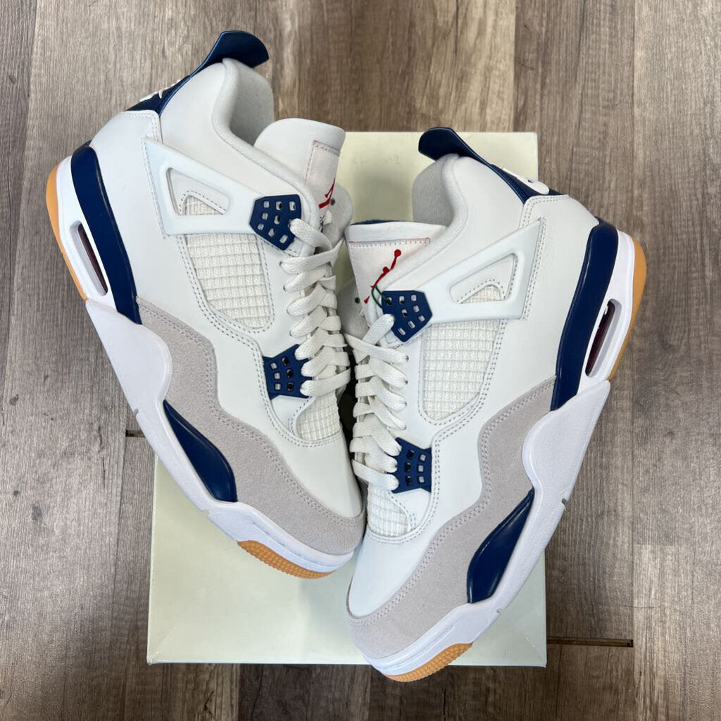 Nike Sb Jordan 4 Navy Blue