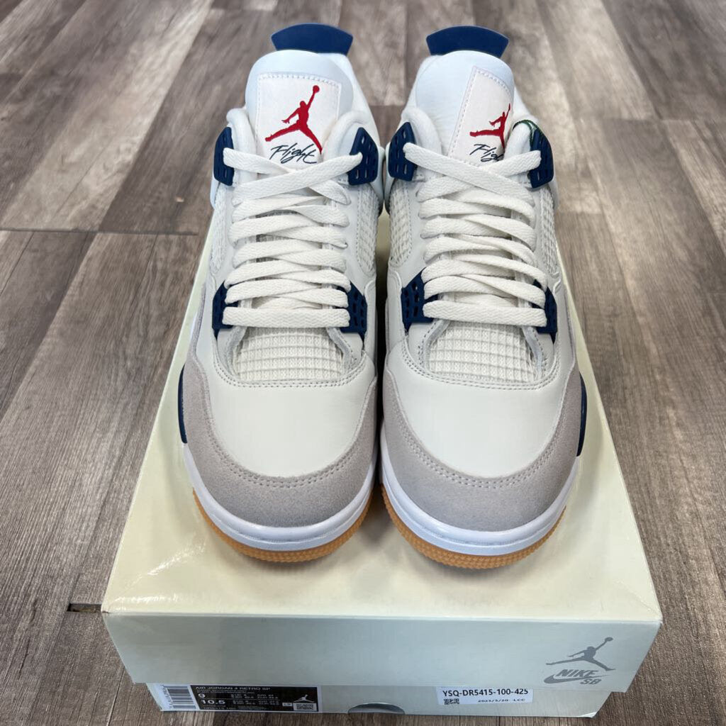 Nike Sb Jordan 4 Navy Blue