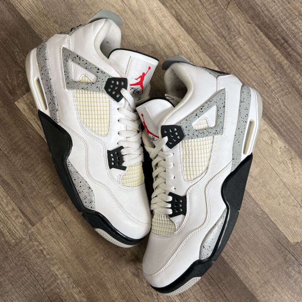 Jordan 4 White Cement